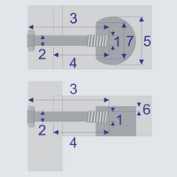 Compass Software now allows for the cutting of leveled pockets for clamping screws.